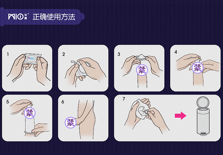 米奥冰火两重天安全套8只装避孕套使用说明详情图10